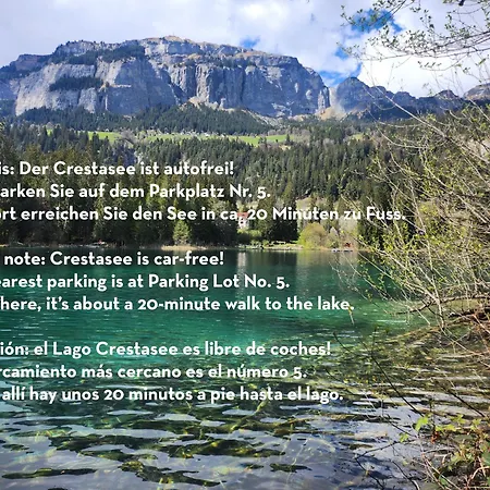 Crestasee Zajazd Flims